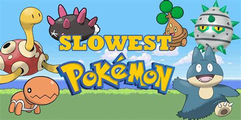 the ugliest pokemon|fastest to slowest pokemon.